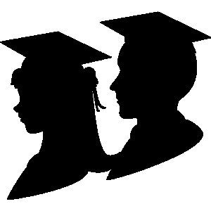 Graduation girl clipart