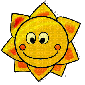 Sun Clipart, sun, animation, cute, gif - PicMix