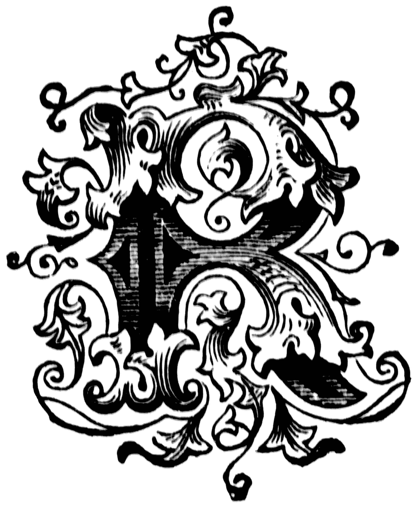Fancy lettering clipart