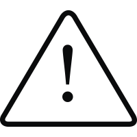 Warning icons