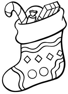 Stockings, Coloring and Christmas stockings