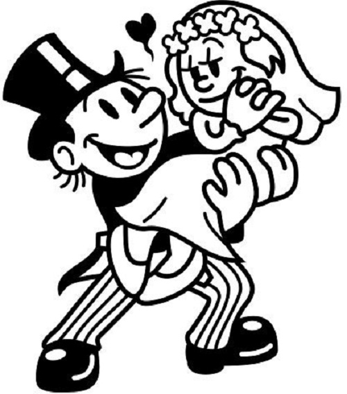 Bride and Groom Clipart Wedding