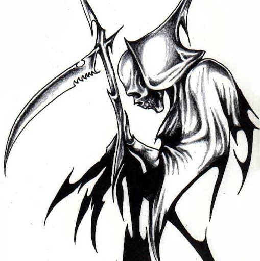 Tribal Grim Reaper Prjm Deviantart Wallpaper