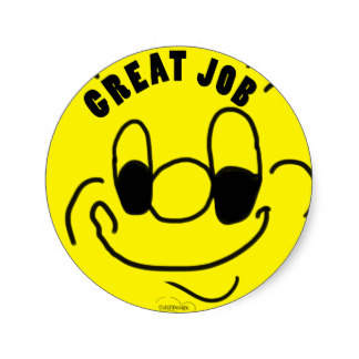 Great Job Stickers, Great Job Custom Sticker Designs