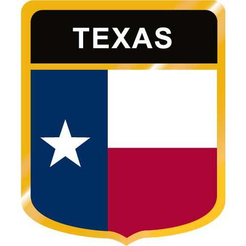 Texas Flag Crest Clip Art