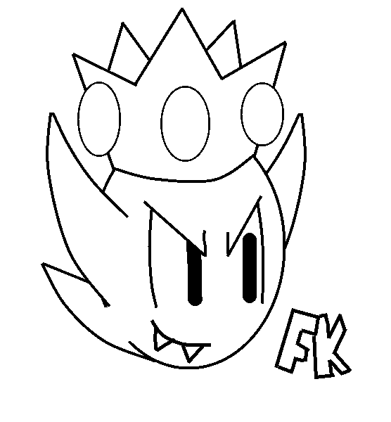 king king boo Colouring Pages