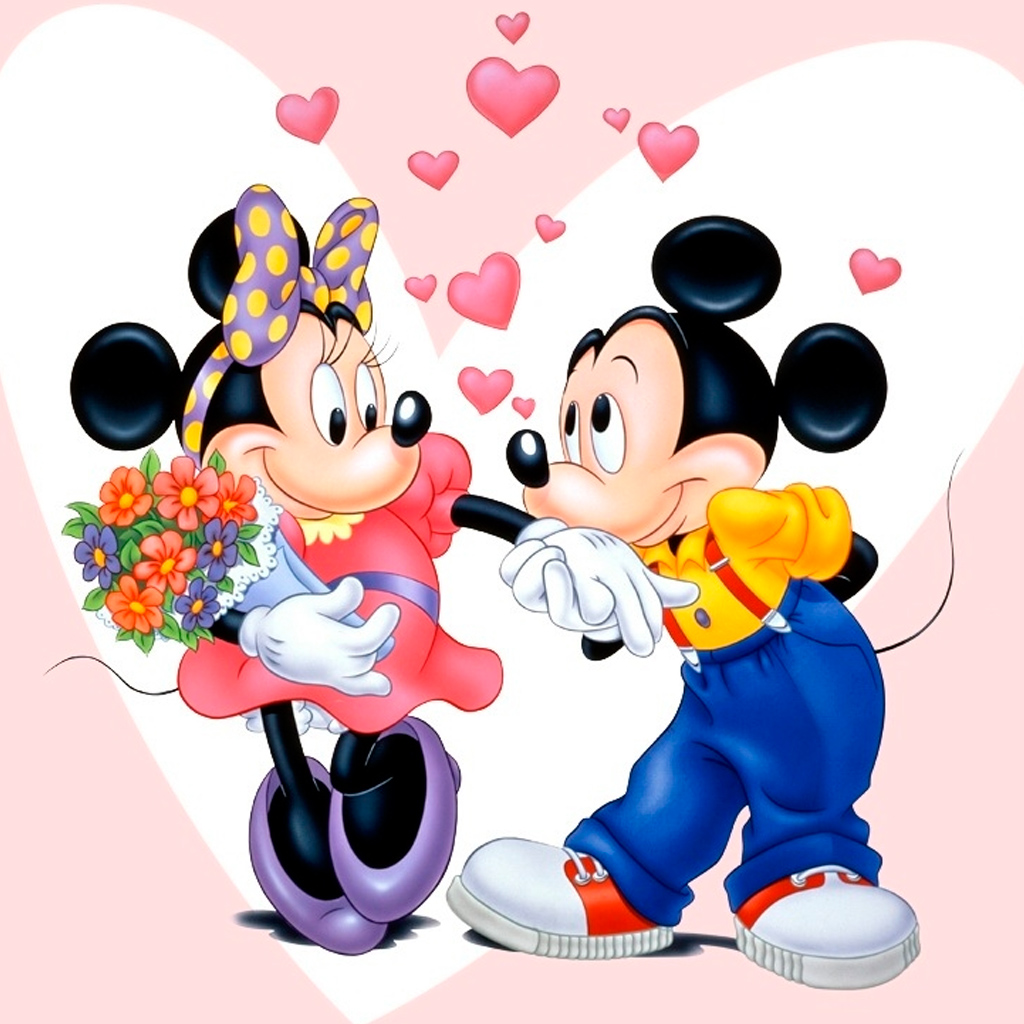Wallpapers Mickey And Minnie Mouse Y Fondo Ipad Hd Fondos ...