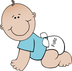 Baby Boy Card clip art - vector clip art online, royalty free ...