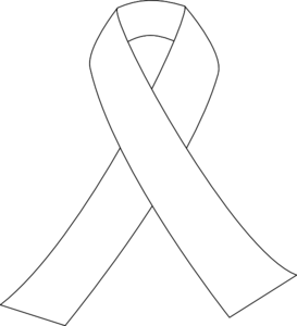 White Ribbon clip art - vector clip art online, royalty free ...
