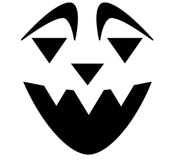 Halloween Jack O Lantern Pumpkin Head Stencils « Home Life Weekly