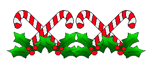 Candy Cane Clip Art - Candy Cane Clip Art - Candy Canes and Holly ...