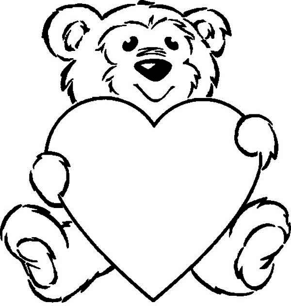 Giant Heart Coloring Page - Petalbum.net