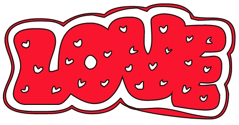 Free clip art word love - ClipartFox