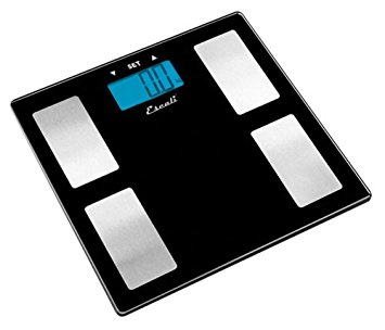 Amazon.com: Escali USHM180G Glass Body Fat, Water, Muscle Mass ...