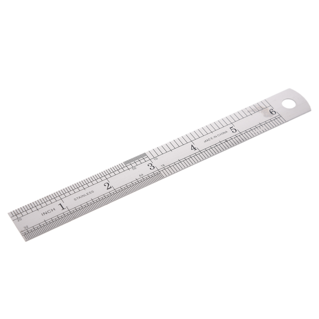 5 Pcs Dual Side Marked 15cm 6 inch Stainless Steel Straight Ruler ...