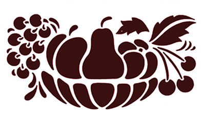 Fruit basket stencil Template Scrapbooking Art Card Making | eBay