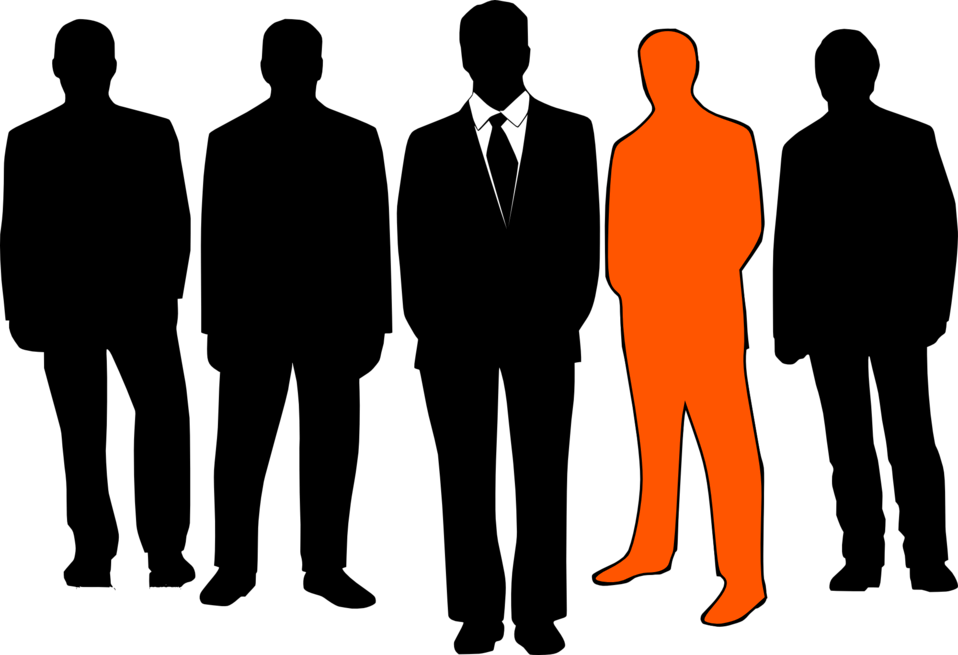 People clipart silhouette transparent