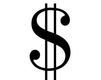 Dollar Sign Stencil