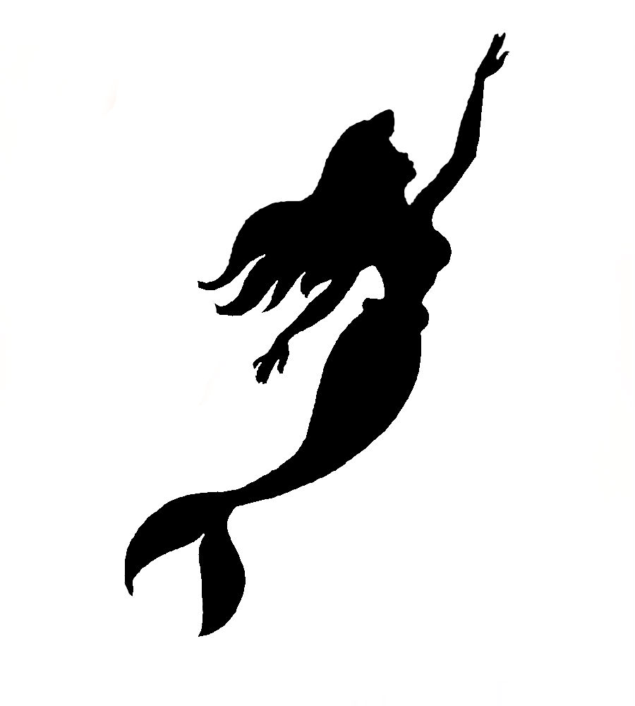 7 Best Images of Printable Mermaid Stencils - Mermaid Stencils ...