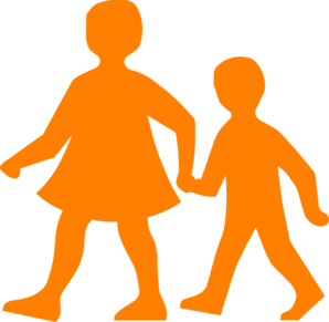 Children Walking Feet Clip Art - Free Clipart Images