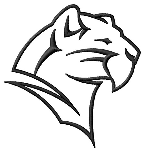 Animals(Grand Slam Designs) Embroidery Design: Panthers Head ...