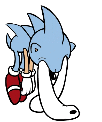 sonic, dead, walking, eye animated GIF | PopKey