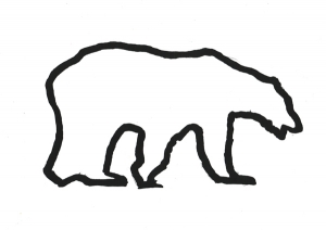 Bear Outline - Clipartion.com