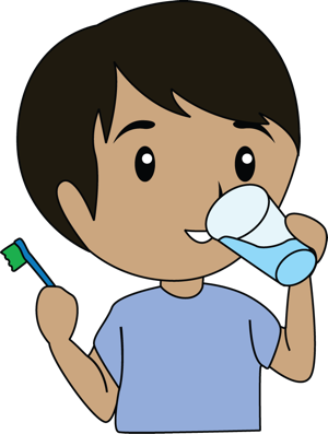 Clipart Brushing Teeth - Tumundografico