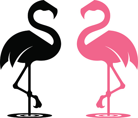 Flamingo Clip Art, Vector Images & Illustrations