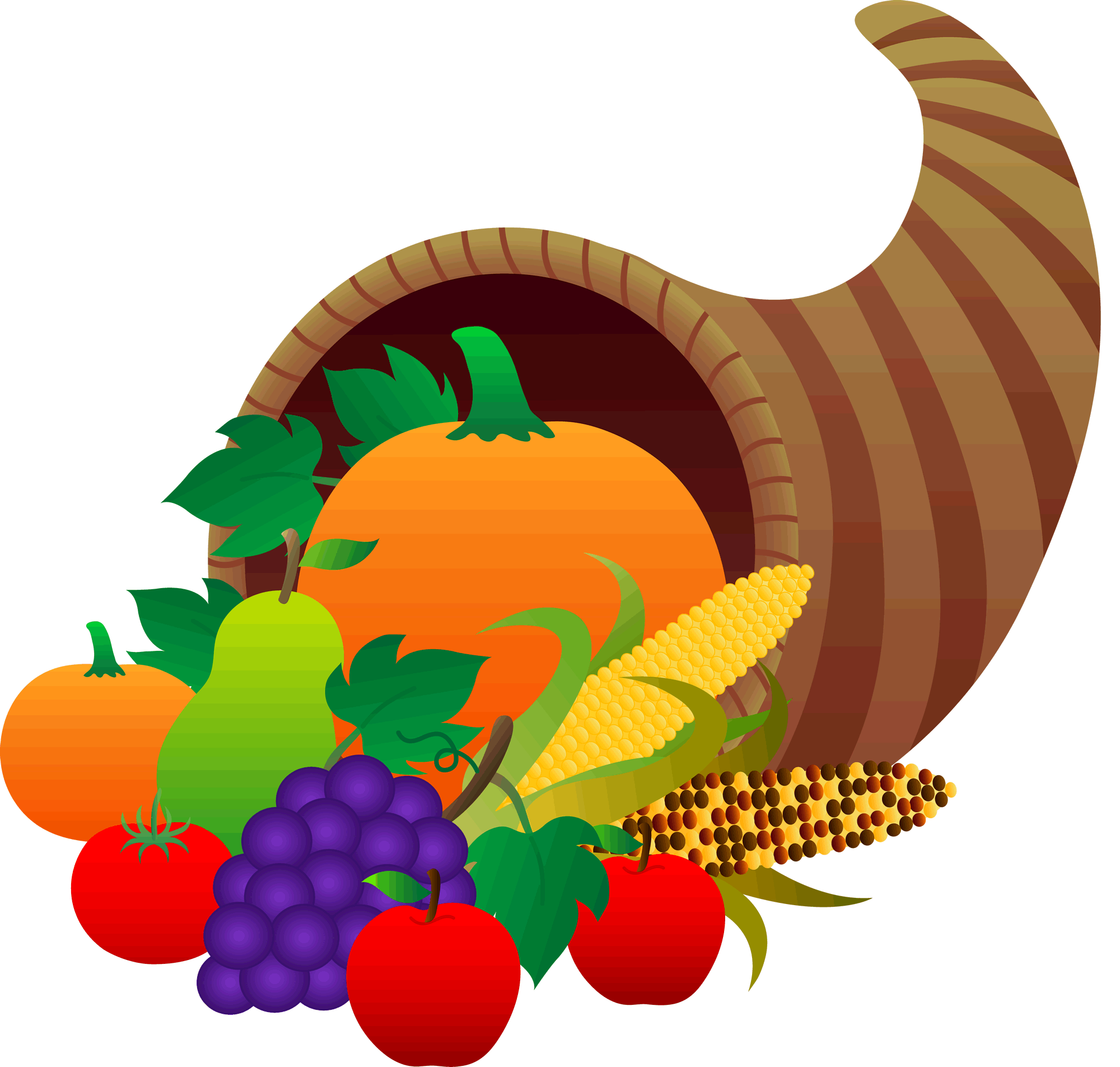Thanksgiving food clipart free