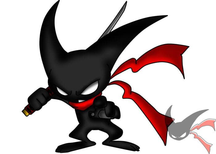 DeviantArt: More Like Ninja rabbit Logo by GamistTH
