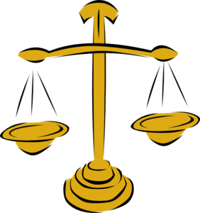 Libra scales clipart