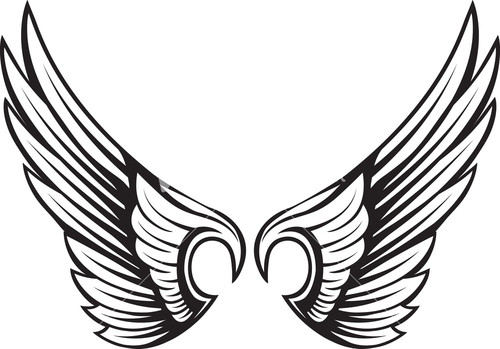 Lion With Wings Vector T-shirt Design