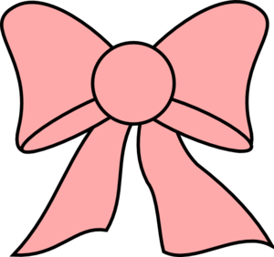 Pink Bow Clip Art - vector clip art online, royalty ...