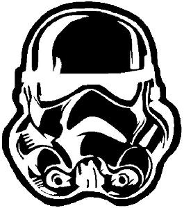 Stormtrooper Sci Fi Car or Truck Window Decal Sticker or Wall Art ...