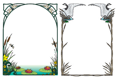 Belajar Desain: Border Animals ; Free Download Format .