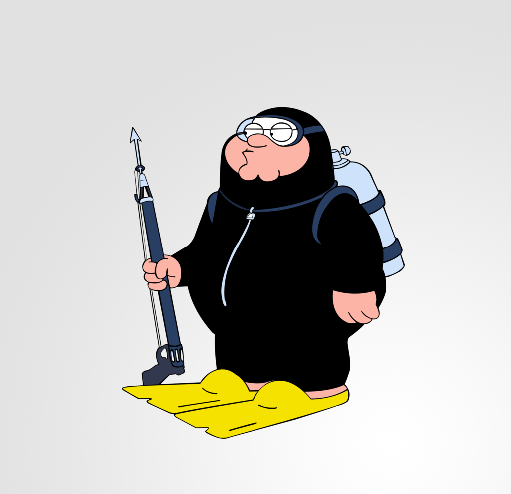 Peter Griffin Scuba Diver