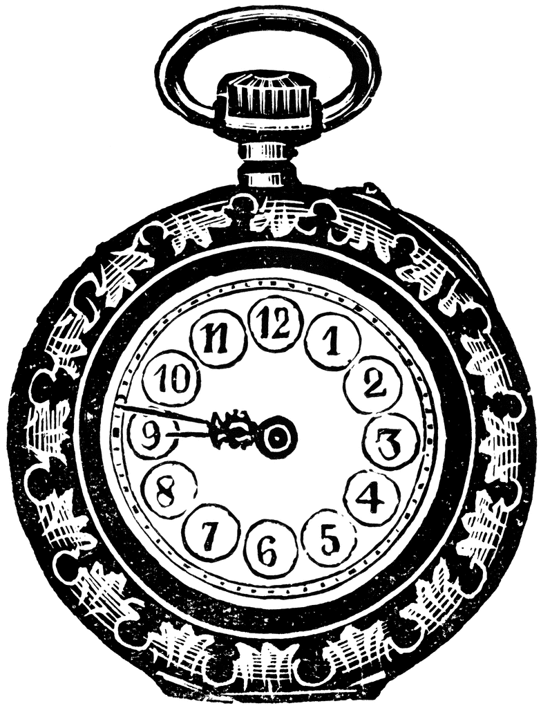 Pocket Watch Clipart