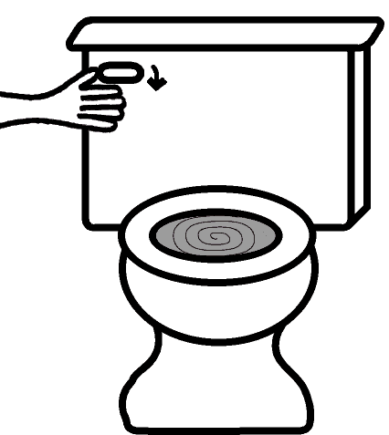 Baby Toilet Paper Clipart