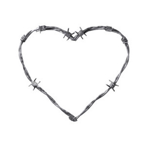 Barbed Wire Heart Clipart