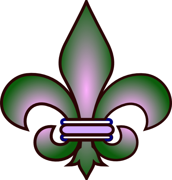 Saints Fleur De Lis Clip Art - ClipArt Best
