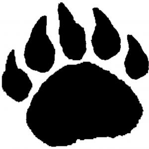 Exclusive Imagepgkl Polar Bear Paw Print Clip Art Layout | Vectory