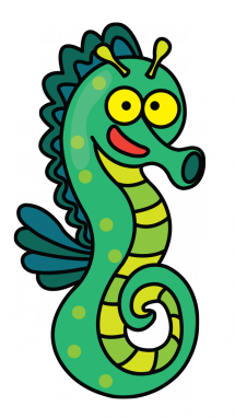 How to Draw a Seahorse, Easy Step-by-Step Drawing Tutorial