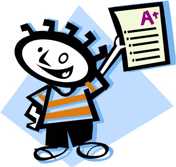 School report clipart