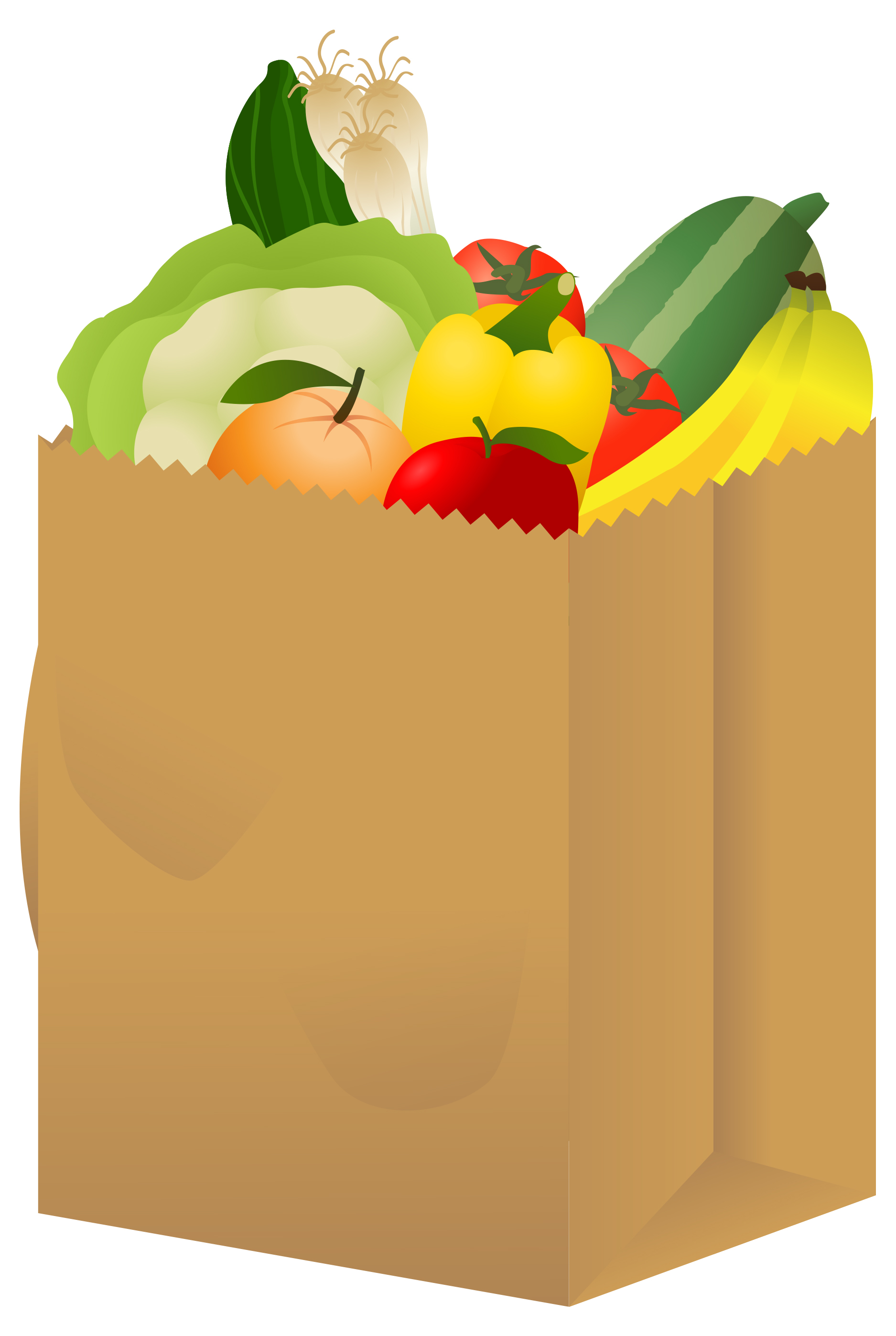 Grocery Bag Clipart
