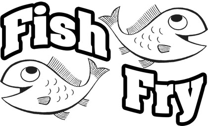 Fish Fry Dinner Clipart