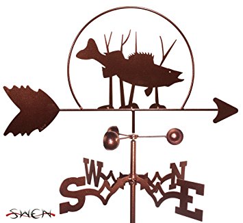 Amazon.com : FISH - WALLEYE Weathervane : Windcup Weathervanes ...