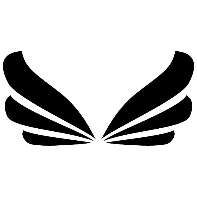 Simple Wings Vector - Free Clipart Images