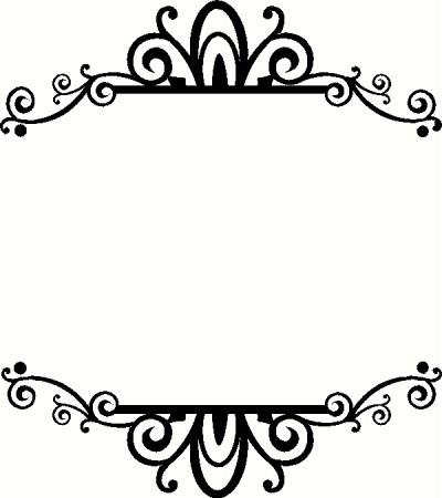 Fancy clipart borders