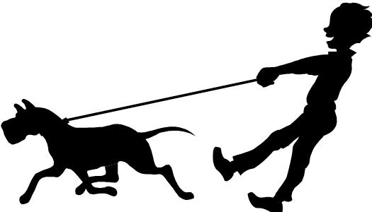 Dog-Walking Clip Art – Clipart Free Download